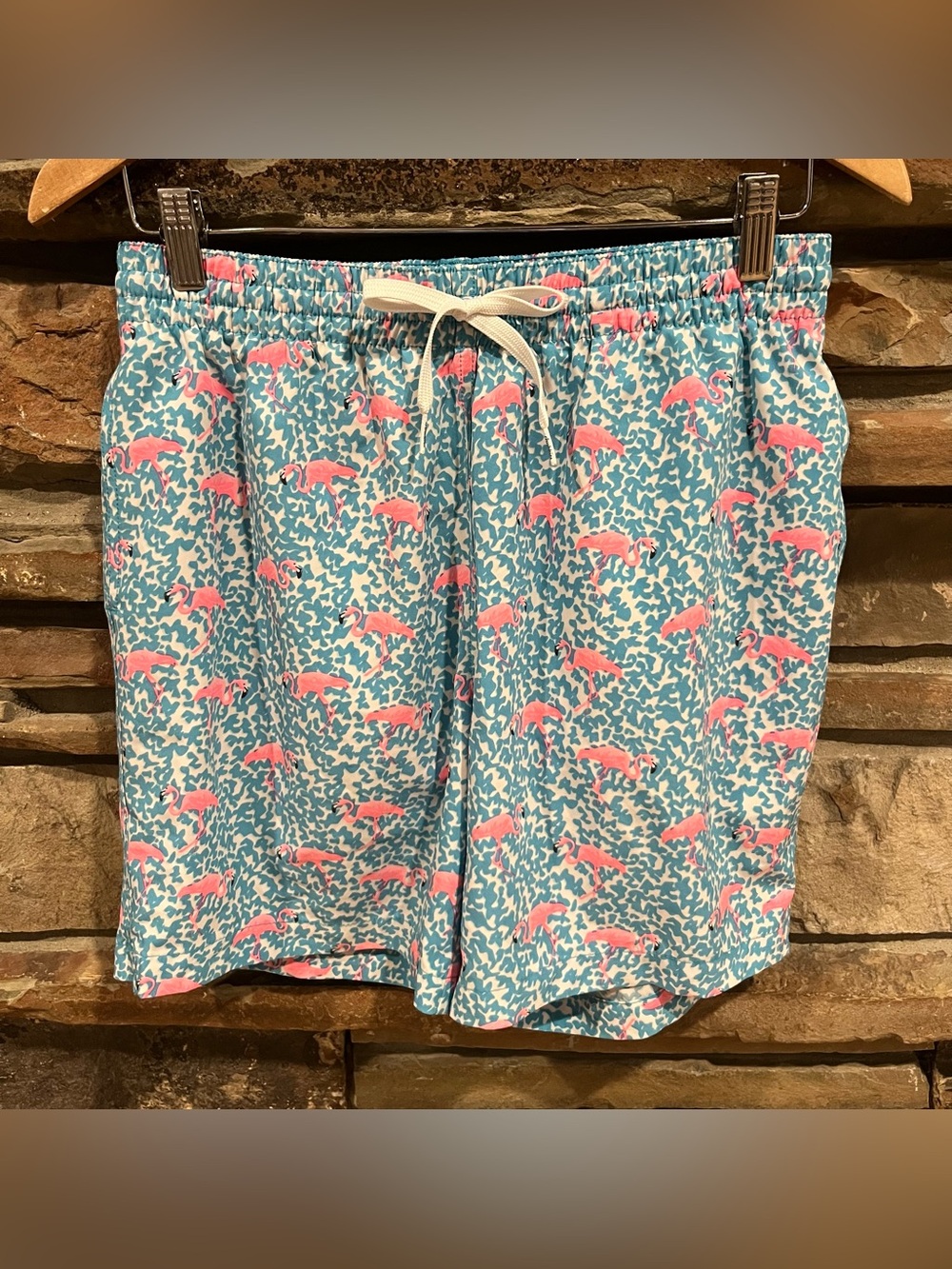 Chubbies The Domingos are for Flamingos Classic Swim Trunks 7" Inseam